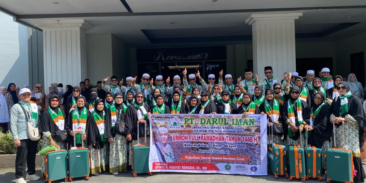 Darul Iman Travel Memberangkatkan 43 Jamaah UMROH FULL RAMADHAN 33 HARI
