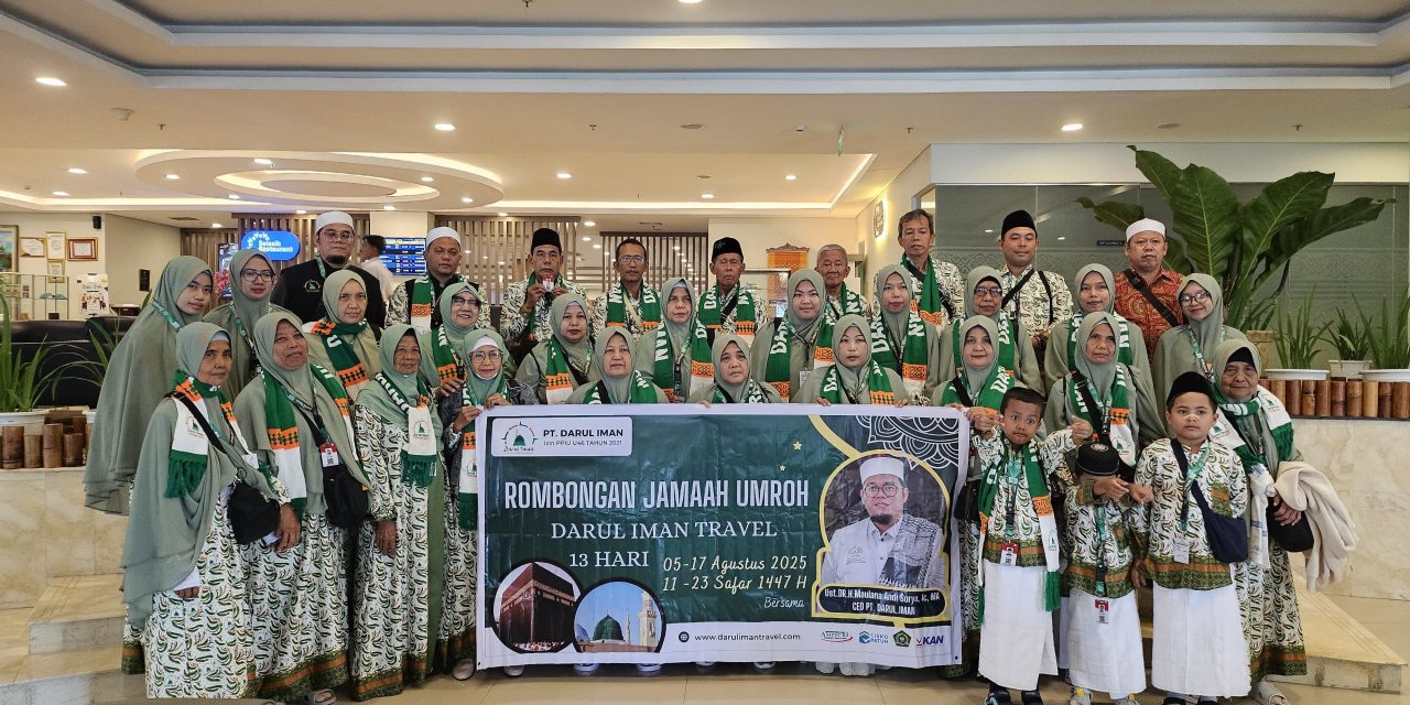 Darul Iman Travel Memberangkatkan Jamaah Umrah Awal Musim